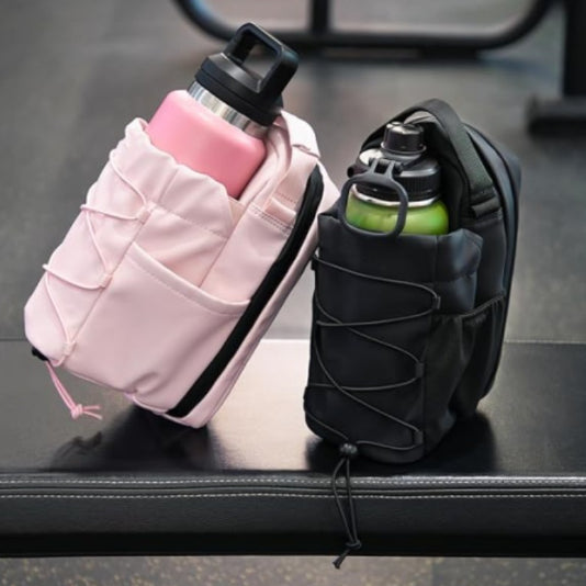 Magnetic Gym Bottle Holder Bag – No Floor, No Spills, No Distractions